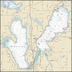 Inland Lakes Map